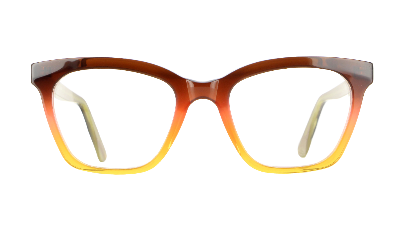 V3503 A133 Gradient Brown On Yellow