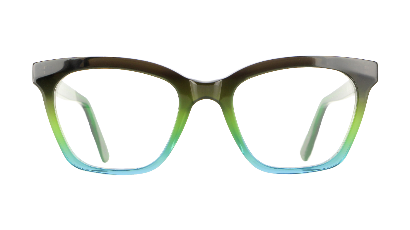 V3503 A149 Gradient Green On Turquoise