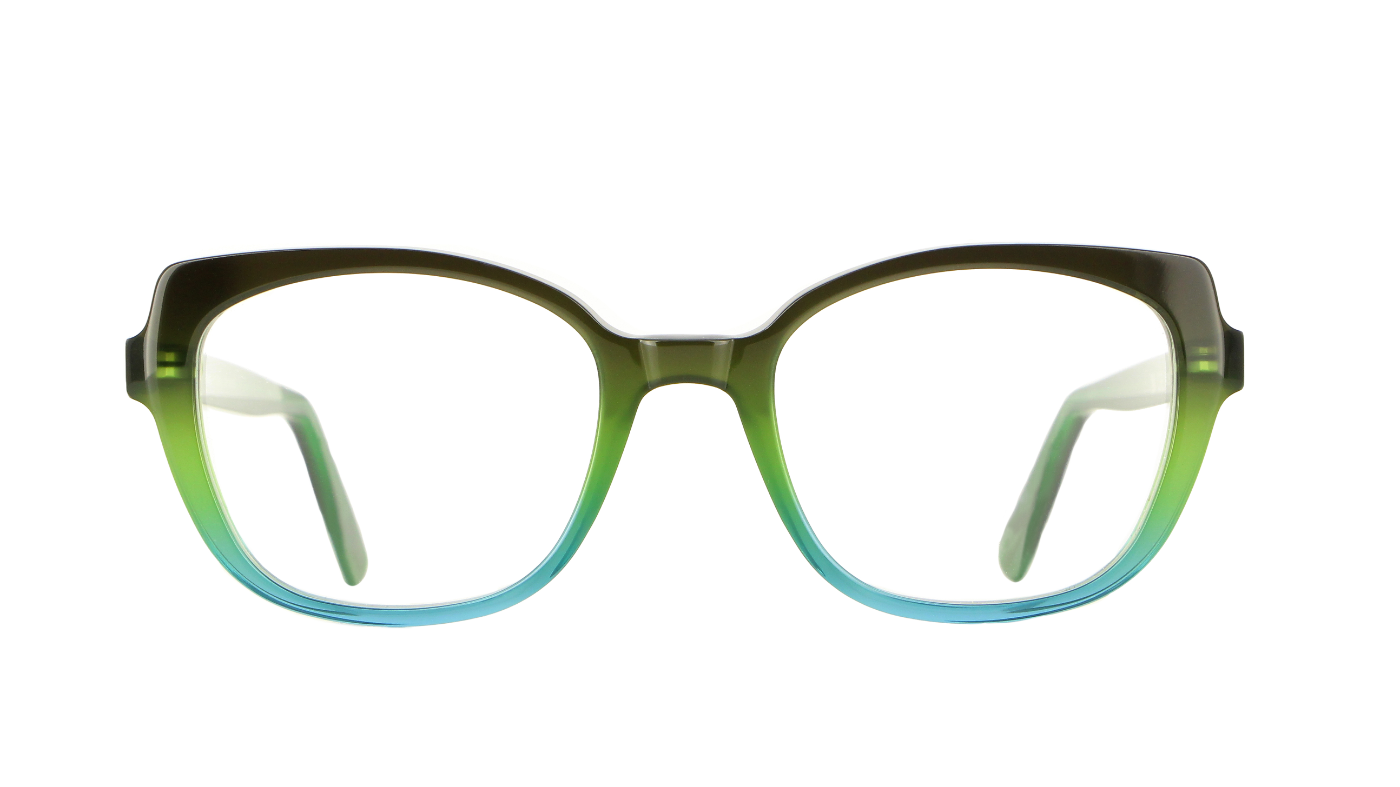 V3504 A149 Gradient Green On Turquoise