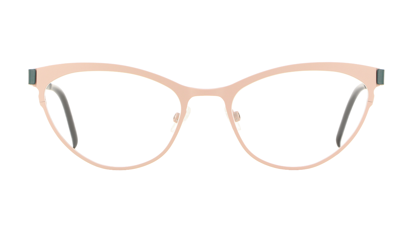 V4451 C78 Matt Light Pink/Matt Dark Turquoise